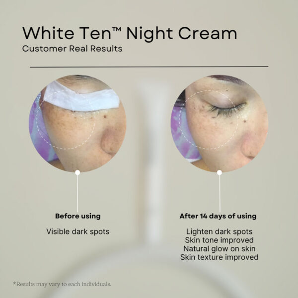 White 10 Night Cream - Image 5